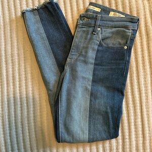 Levi's Dual-Blue Ankle Jeans